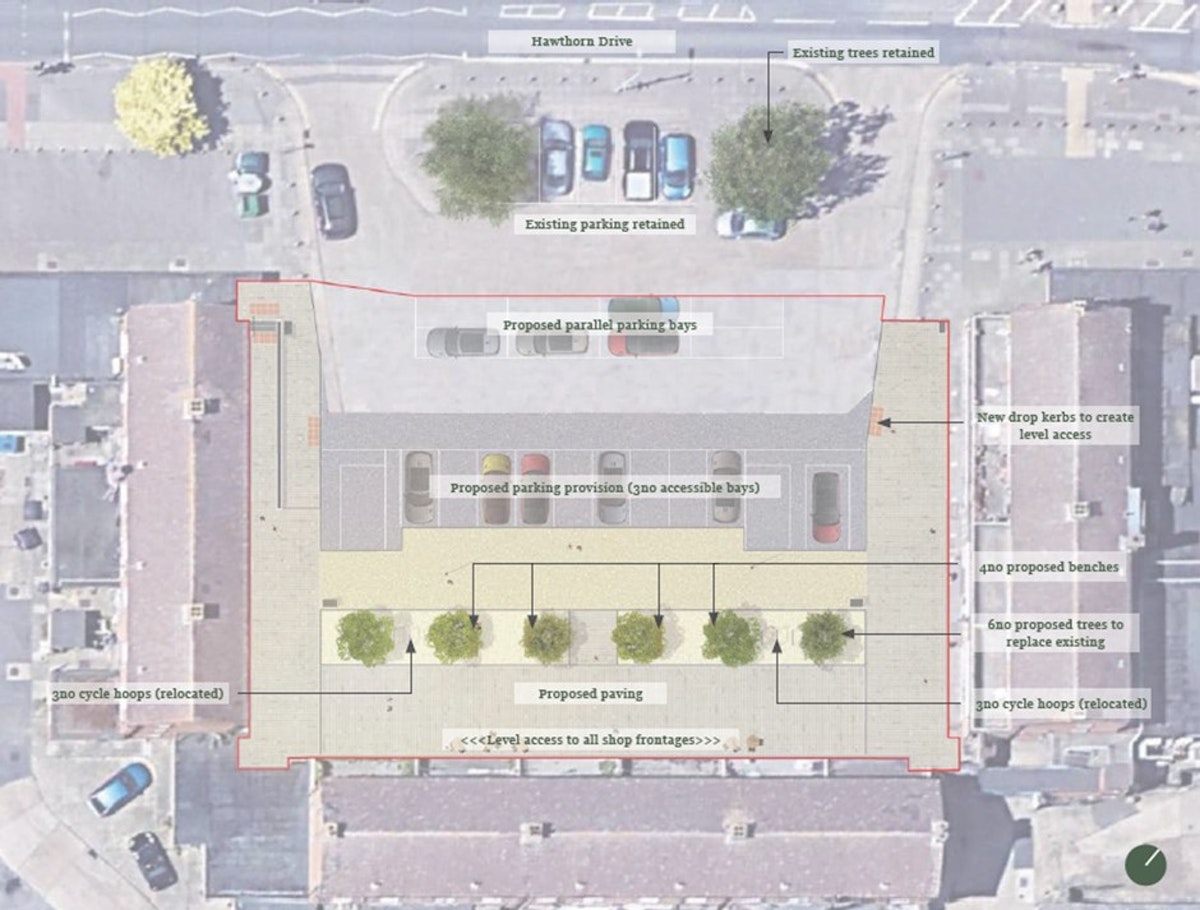 Proposed plans for Hawthorn Drive